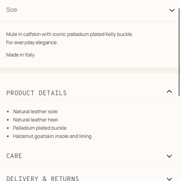 Hermes Oz Mule - Picture 2 of 8